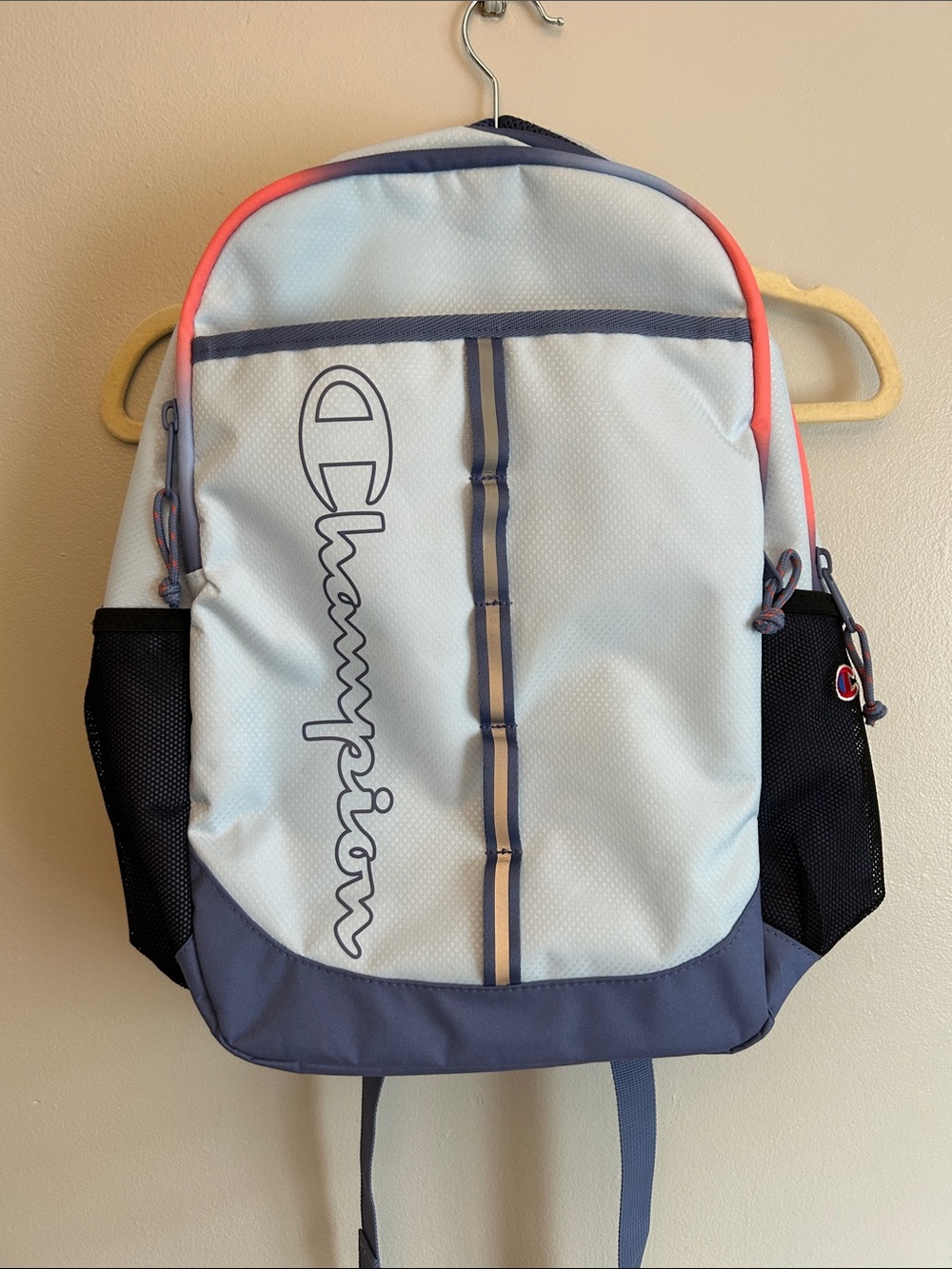 Champion Light Blue & Gray Backpack with Neon Trim - Target 2025